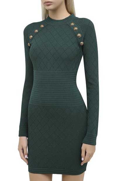 Платье из вискозы BALMAIN, арт. UF16213/K110, фото 3