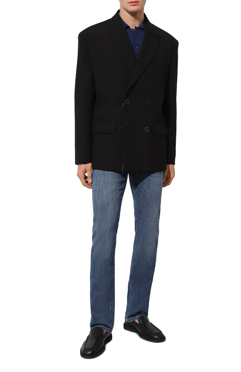 Поло из кашемира и шелка CORNELIANI, арт. 93M539-9325129, фото 2