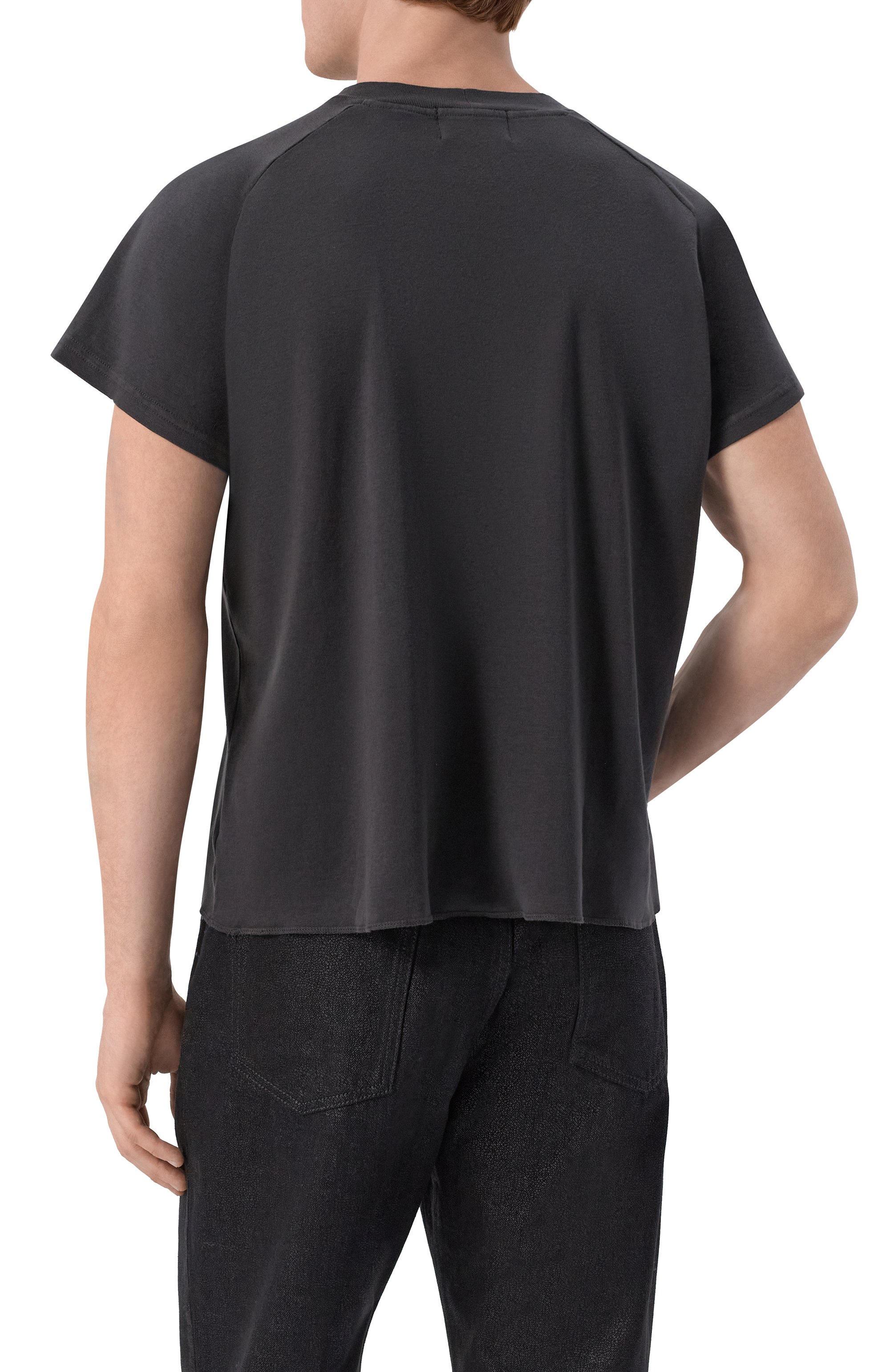 Хлопковая футболка ENFANTS RICHES DEPRIMES черного цвета по цене 84500 руб., арт. 010-874/C0TT0N, фото 4 Хлопковая футболка ENFANTS RICHES DEPRIMES, арт. 010-874/C0TT0N, фото 4