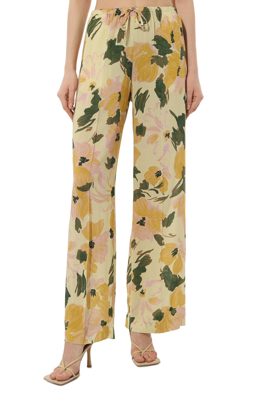 Брюки из вискозы DRIES VAN NOTEN, арт. 231-010917-6268, фото 3