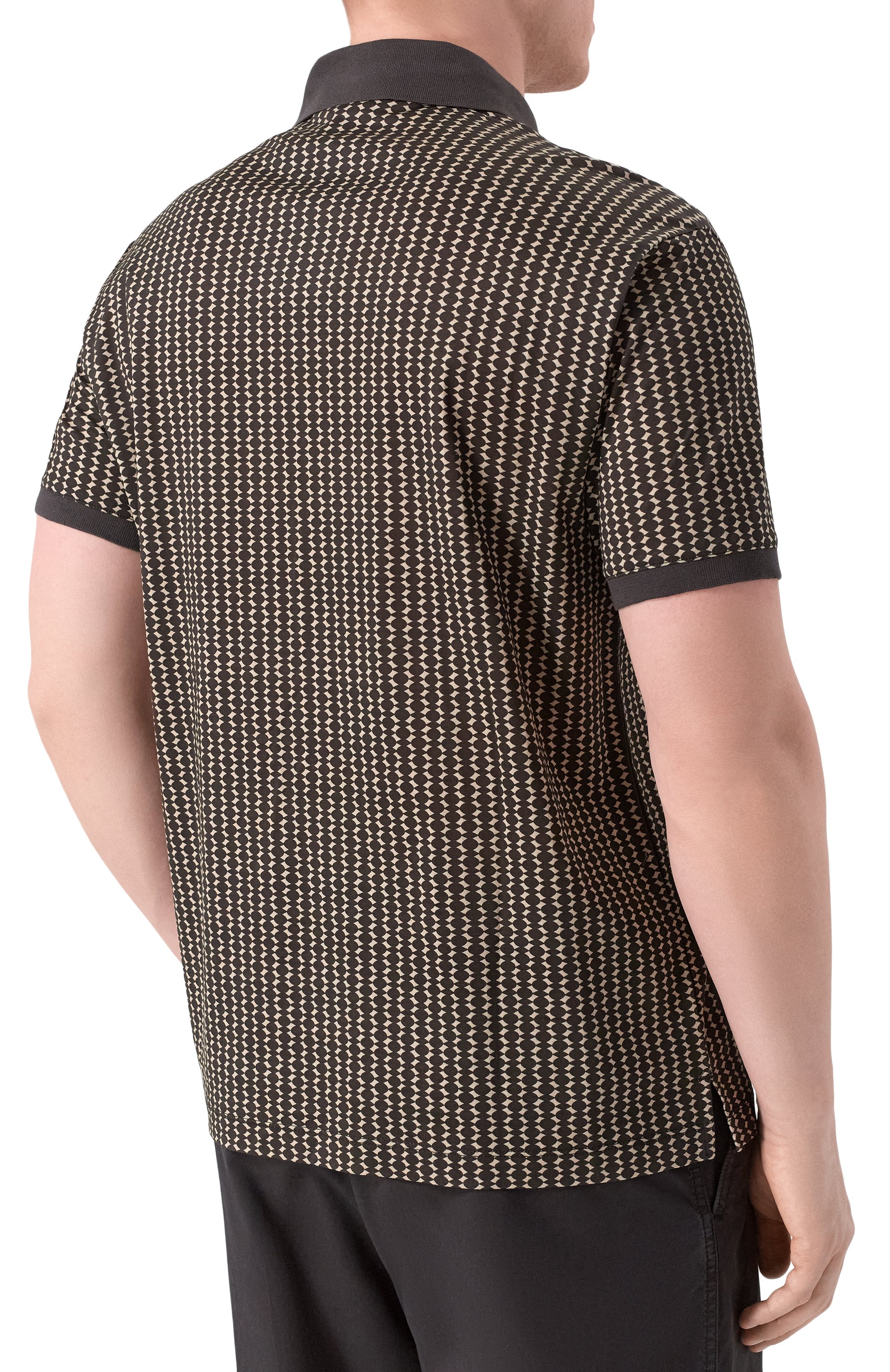 Поло из лиоцелла и хлопка EMPORIO ARMANI, арт. EM005356/AF24857, фото 4