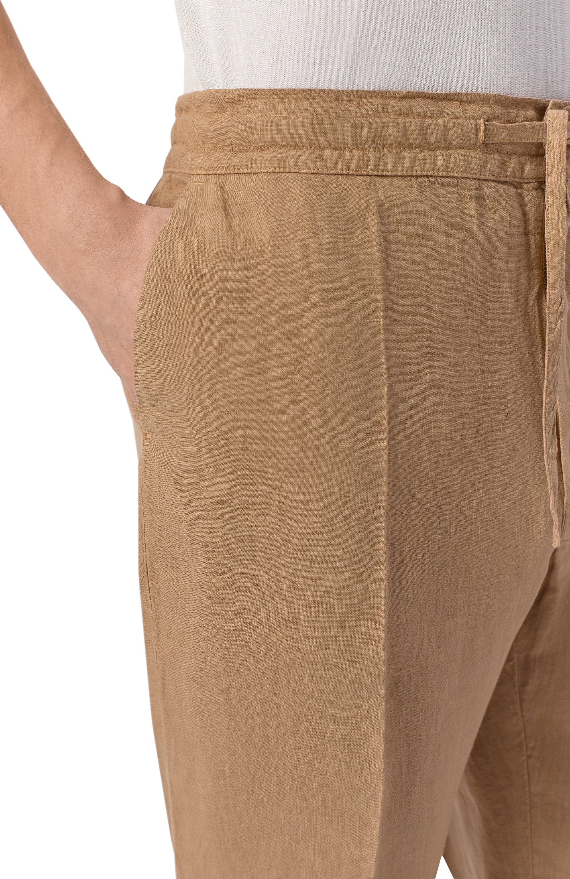 Льняные брюки 120% LINO, арт. 33ALIM299M/0253/000, фото 5