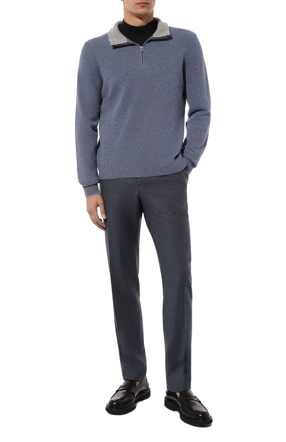Шерстяные брюки ZILLI, арт. CP0006ZPRA605ZP442000, фото 2