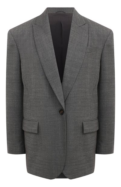 Женский шерстяной жакет BRUNELLO CUCINELLI, арт. MB1167320P