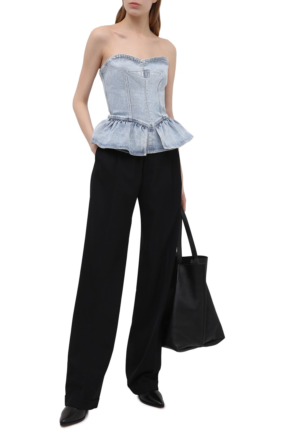 Джинсовый топ ISABEL MARANT, арт. HT2122-21E019I/D0LIZINA, фото 2