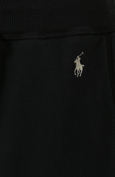 Хлопковые джоггеры POLO RALPH LAUREN черного цвета по цене 15150 руб., арт. 211704858, фото 5 Хлопковые джоггеры POLO RALPH LAUREN, арт. 211704858, фото 5