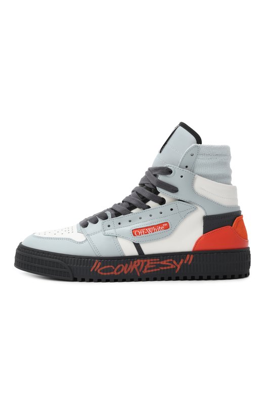 Комбинированные кеды 3.0 Off Court Courtesy Off-White 0MIA065S25LEA0034020 Голубой  0MIA065S25LEA0034020 Фото 4