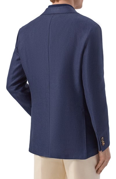 Пиджак изо льна и шелка KITON, арт. UG81K0631G, фото 5