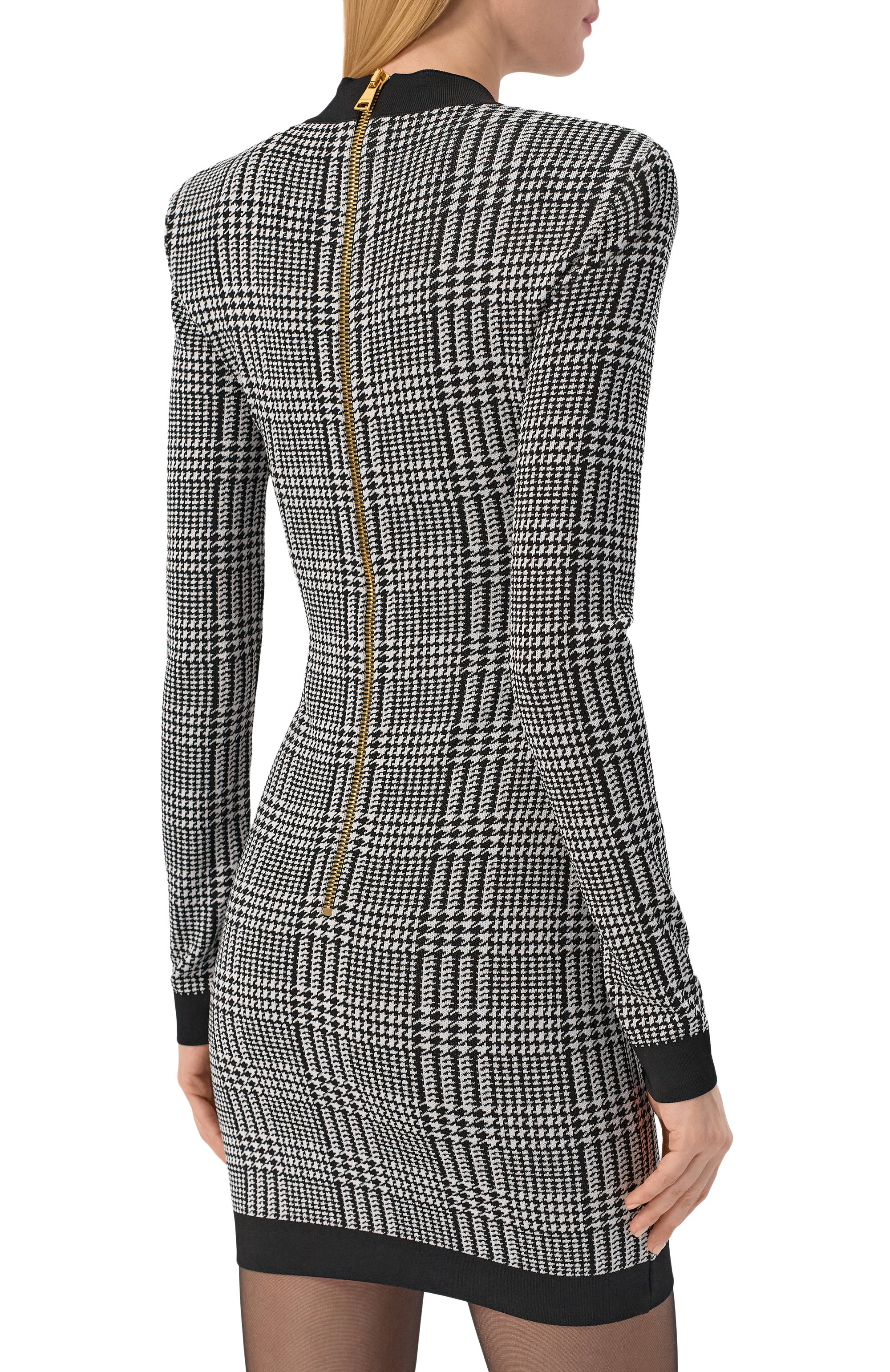 Платье из вискозы BALMAIN, арт. GF1R8032/KJ32, фото 3