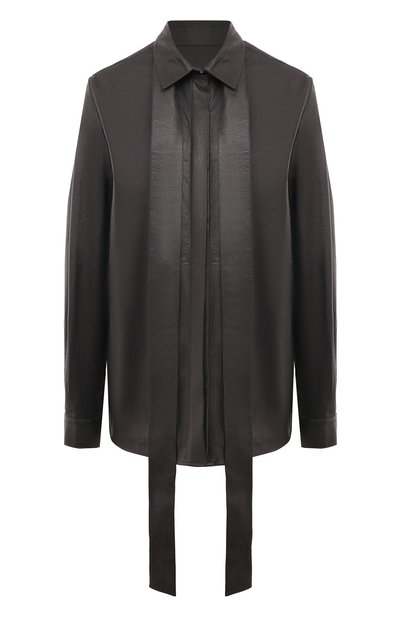 Женская блузка из экокожи ELIE SAAB, арт. SH043N