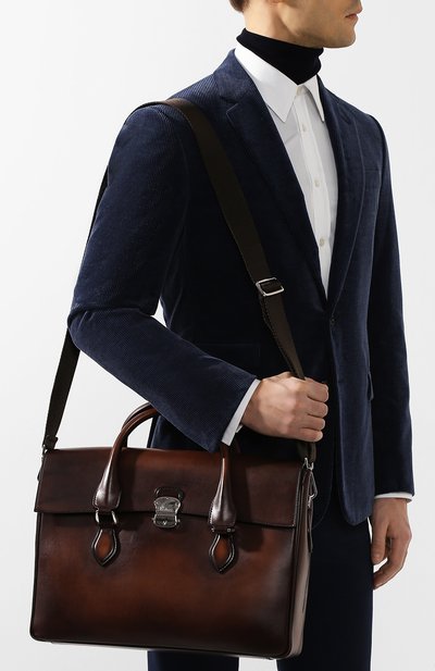 Кожаный портфель BERLUTI, арт. M124251, фото 5