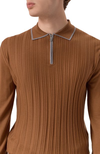 Шерстяное поло FEDELI, арт. MU006453, фото 5