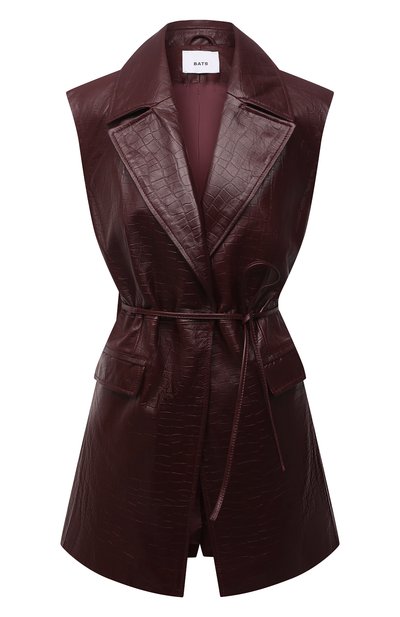 Кожаный жилет BATS, арт. FW21/СС_001, фото 1