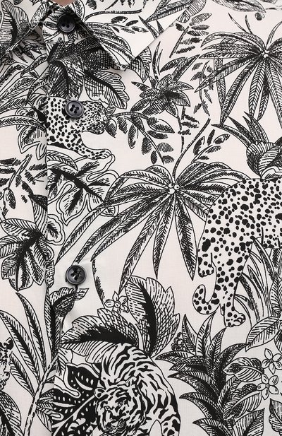 Рубашка из вискозы SAINT LAURENT, арт. 601070/Y2C23, фото 5