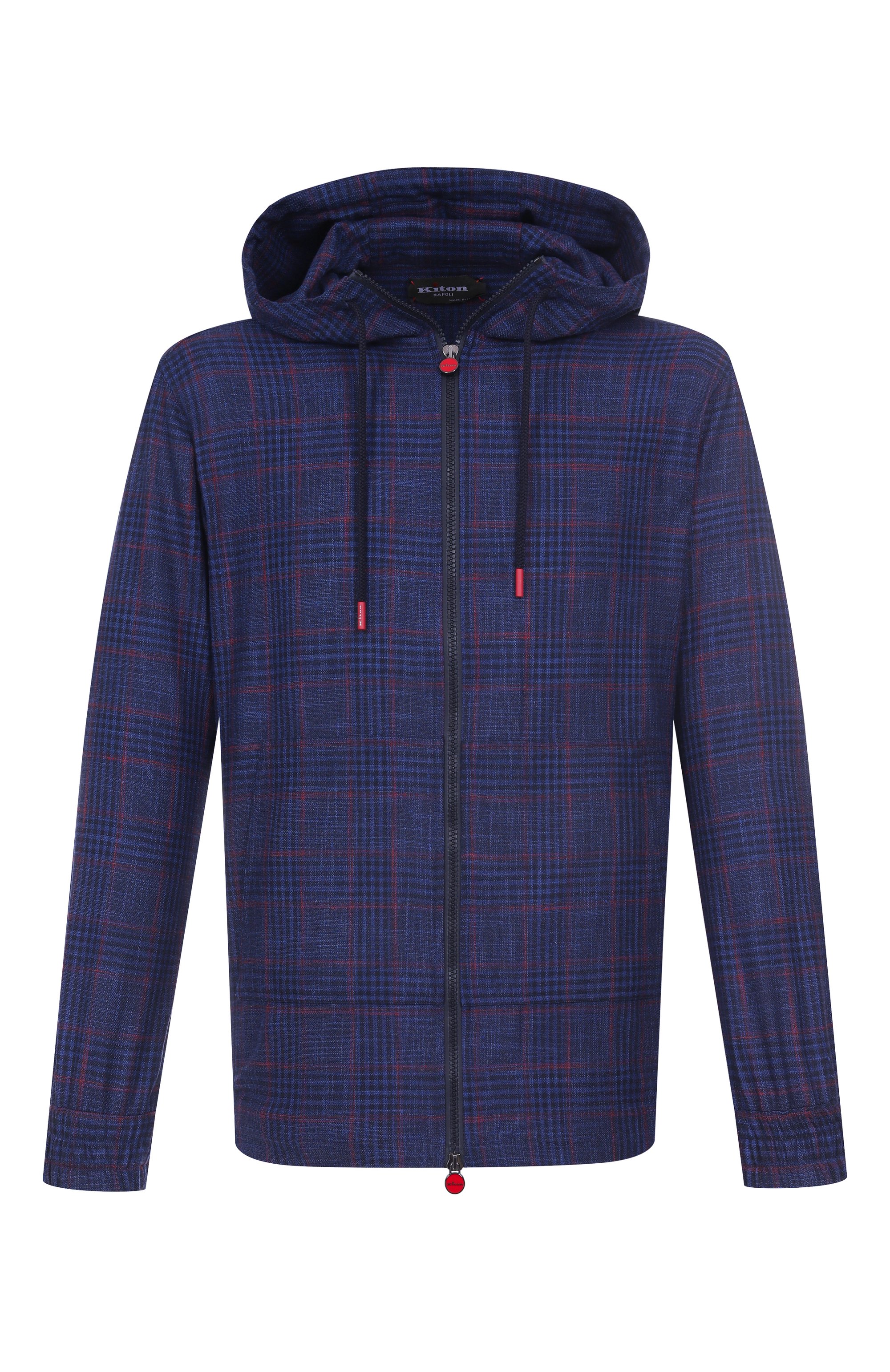 Рубашка из шерсти и шелка KITON, арт. UMC010K0616E14, фото 1