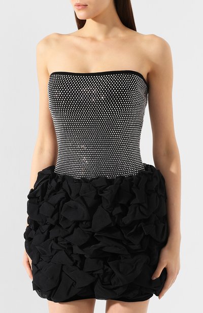 Платье BALMAIN черного цвета по цене 322000 руб., арт. SF06694/K508, фото 3 Платье BALMAIN, арт. SF06694/K508, фото 3