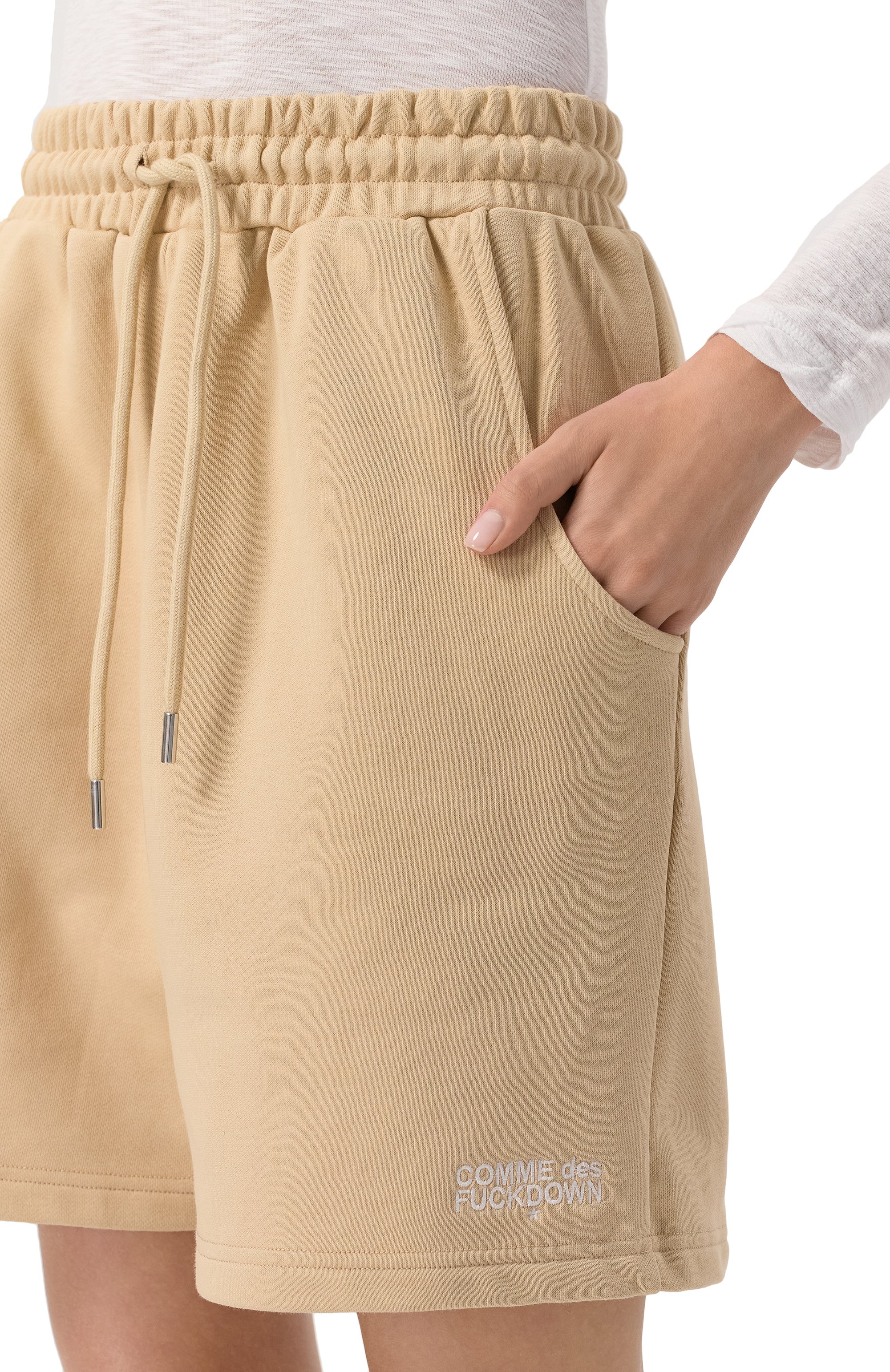 Хлопковые шорты COMME DES FUCKDOWN, арт. CFABW01217, фото 5