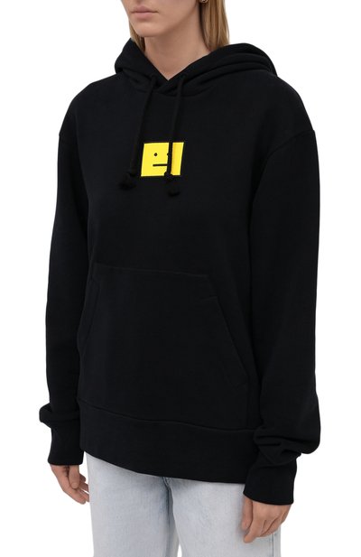 Хлопковое худи ACNE STUDIOS, арт. CI0073/W, фото 3