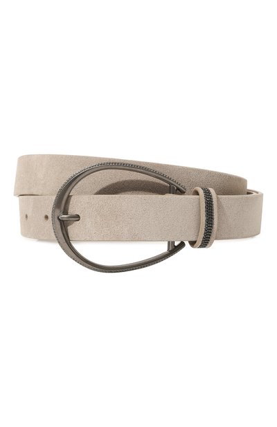 Замшевый ремень BRUNELLO CUCINELLI, арт. M0DELC242, фото 1