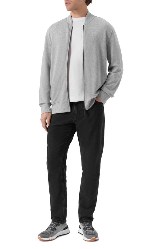 Толстовка из вискозы KNT UMM069002 Серый  UMM069002 Фото 2