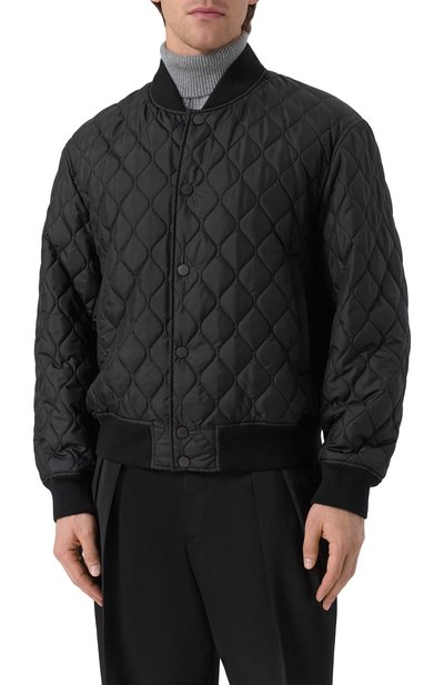 Шелковый бомбер MVST черного цвета по цене 311500 руб., арт. M25.1PM.0005/ZEGNA SILK, фото 3 Шелковый бомбер MVST, арт. M25.1PM.0005/ZEGNA SILK, фото 3