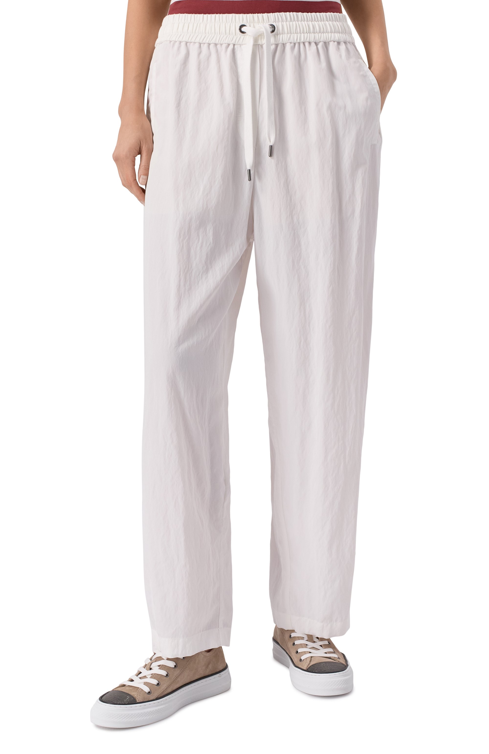 Брюки из вискозы BRUNELLO CUCINELLI, арт. ML922VE799, фото 3