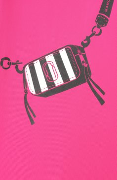 Детское платье MARC JACOBS (THE) фуксия цвета, арт. W60496 | Фото 3 (Материал подклада: Синтетический материал; Рукава: Короткие; Случай: Повседневный; Девочки Кросс-КТ: Платье-одежда; Материал внешний: Синтетический материал; Ростовка одежда: 3 года | 98 см, 5 лет | 110 см, 7 лет | 122 см, 9 лет | 134 см, 12 лет | 152 см, 2 года | 92 см, 4 года | 104 см)