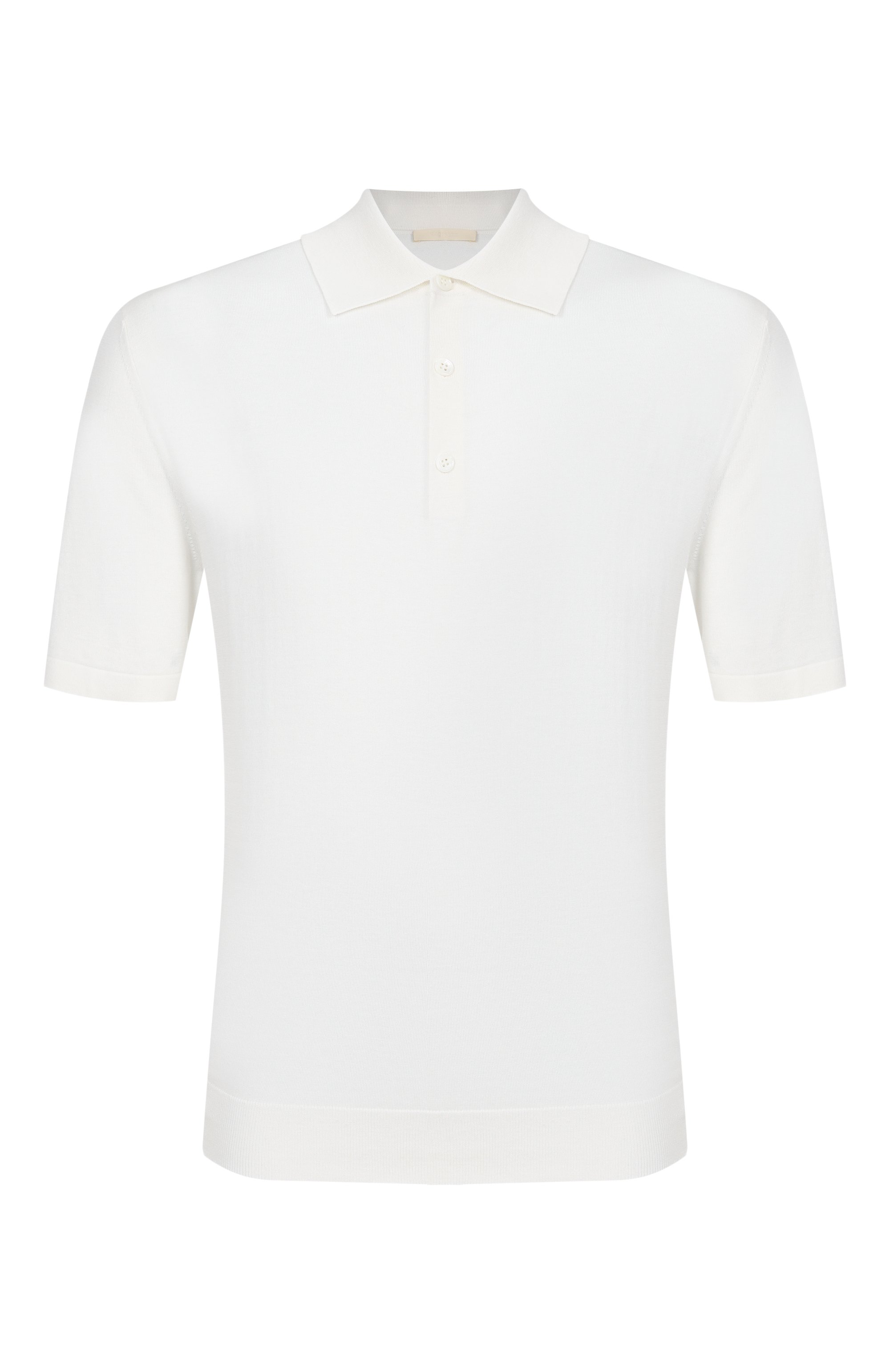 Поло из шелка и хлопка 12 STOREEZ, арт. 136306, фото 1