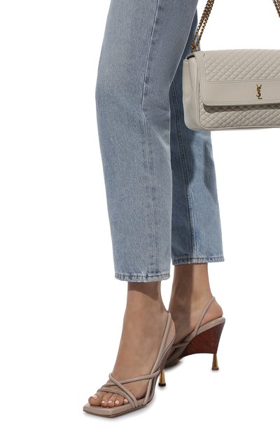 Кожаные босоножки GIA COUTURE, арт. R0SIE-2 A 102, фото 3