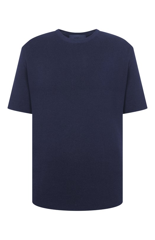 Джемпер из шелка и хлопка MVST M26.2PM.K114/Y201 Синий M26.2PM.K114/Y201