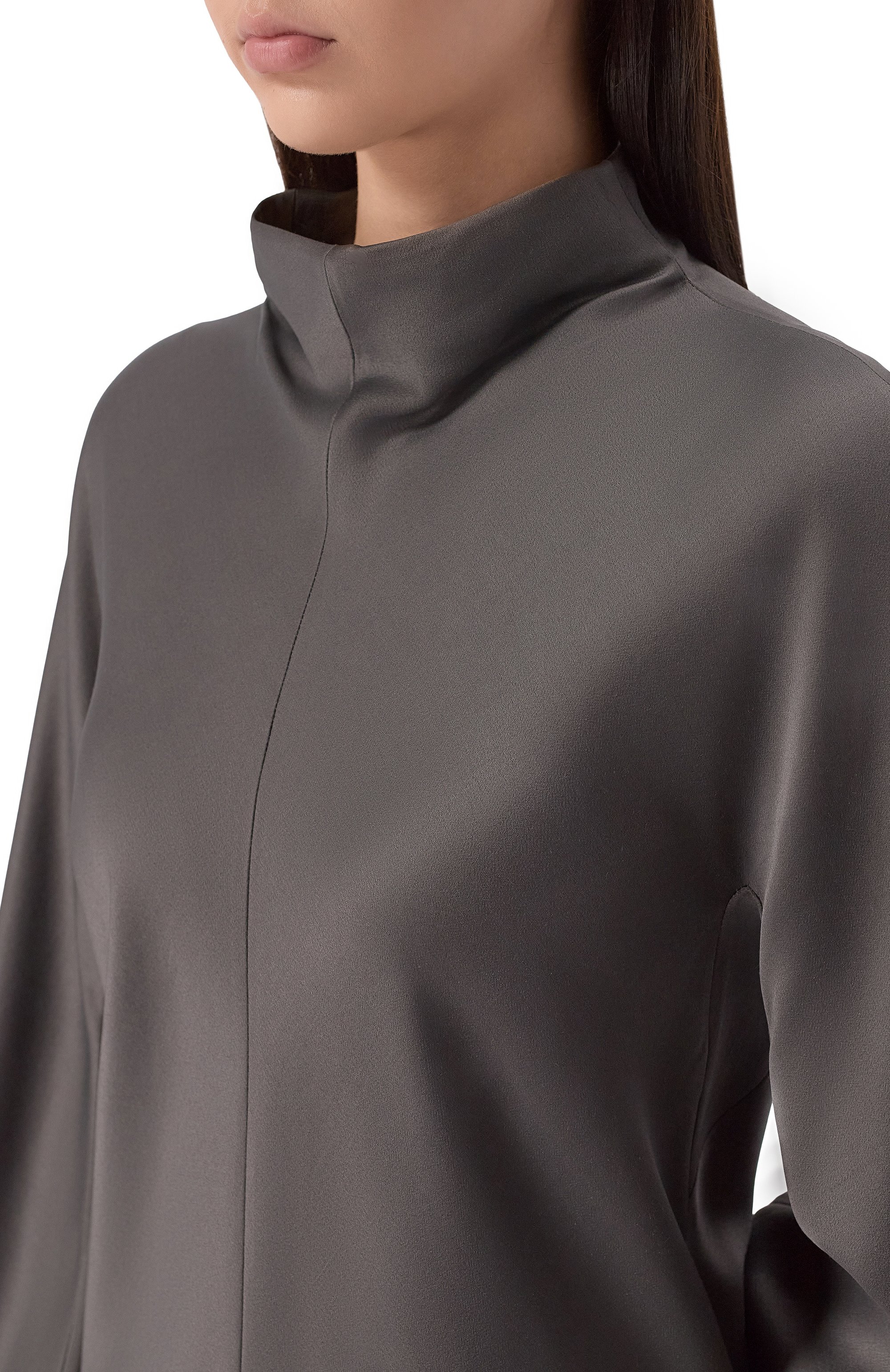 Атласное платье AGNONA, арт. TR1007E/U5065E, фото 4