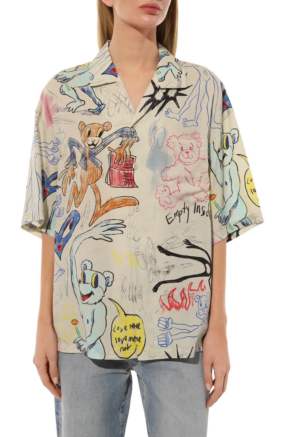 Рубашка DOMREBEL, арт. SCRIBBLE/CAM0P SHIRT, фото 3