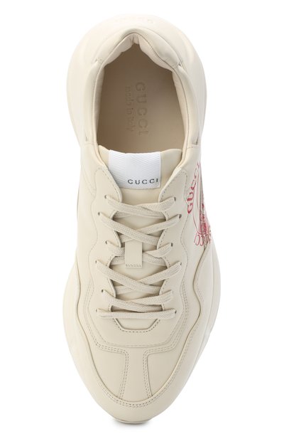 Кожаные кроссовки rhyton GUCCI, арт. 630607/DRW00, фото 5