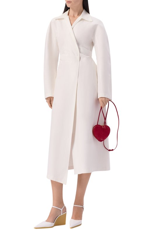 Сумка Le Cœur small Alaia AA1P043CA577 Бордовый  AA1P043CA577 Фото 3