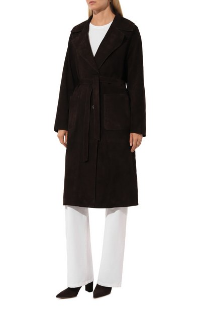 Замшевое пальто VENERA M., арт. 23123SP/110VM, фото 3