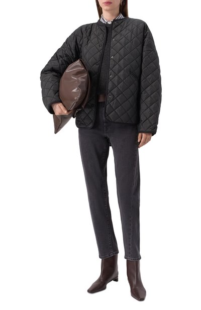 Утепленная куртка TOTEME черного цвета по цене 73800 руб., арт. 211-177-732, фото 2 Утепленная куртка TOTEME, арт. 211-177-732, фото 2