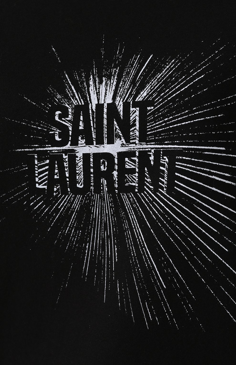 Хлопковая футболка SAINT LAURENT, арт. 590382/YBMH2, фото 5