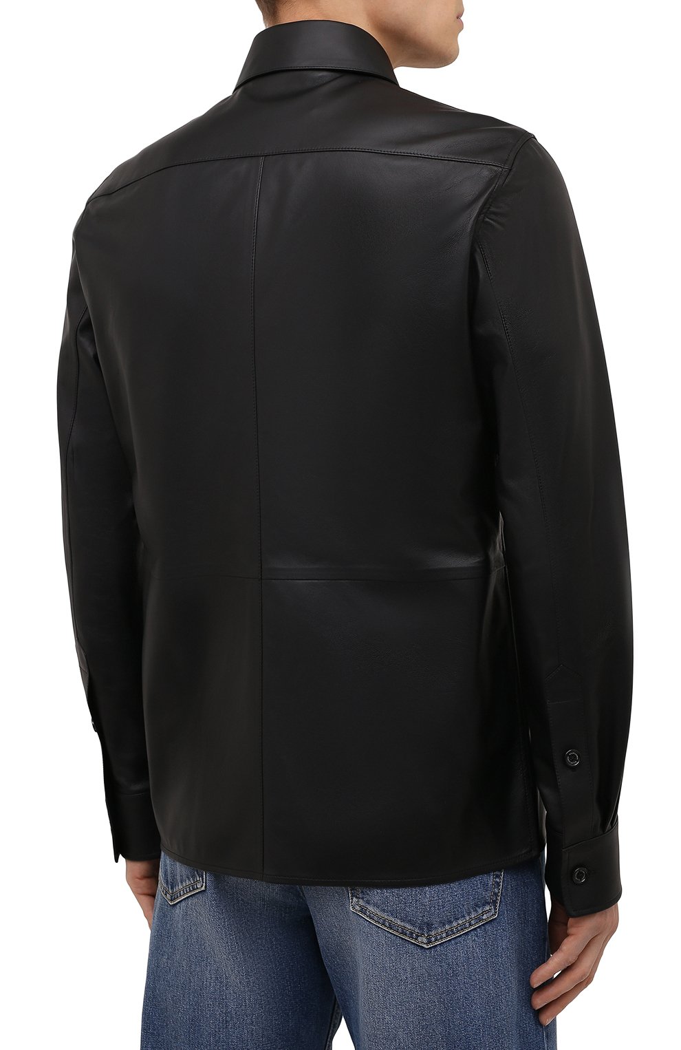 Кожаная рубашка RALPH LAUREN, арт. 790841399, фото 4