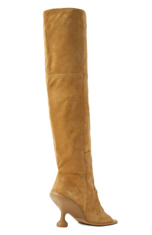 Замшевые ботфорты Kind Naked Wolfe KIND/C0W SUEDE Бежевый  KIND/C0W SUEDE Фото 5