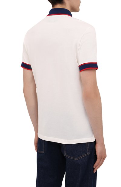 Хлопковое поло GUCCI, арт. 653380/XJDF8, фото 4