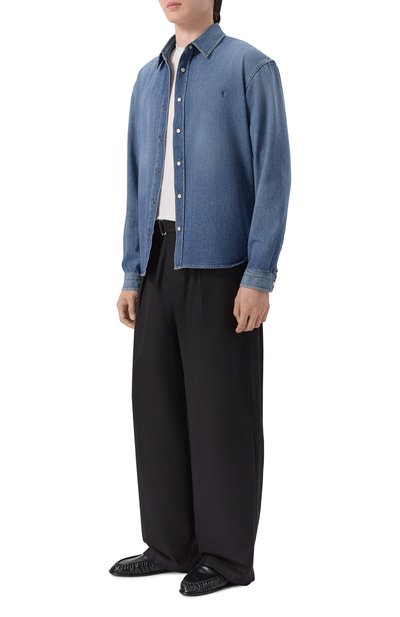 Мужская джинсовая рубашка SAINT LAURENT, арт. 862246/Y29YA