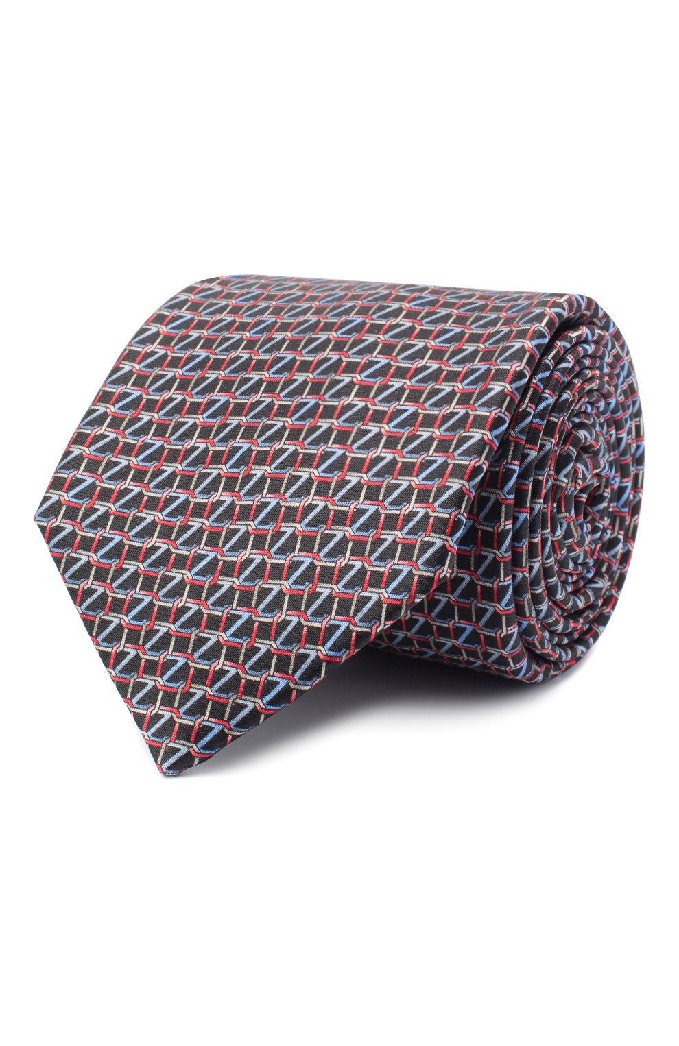 Шелковый галстук ZILLI, арт. 51053/TIE, фото 1