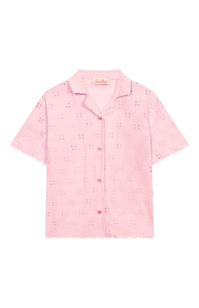 Хлопковая рубашка MC2 SAINT BARTH, арт. STBK EVERLEE/EVL0001