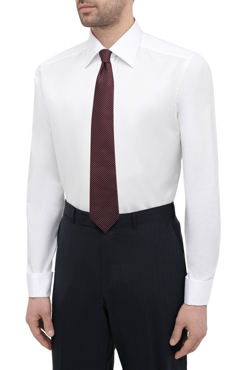 Хлопковая сорочка ETON белого цвета по цене 21550 руб., арт. 3000 70518, фото 4 Хлопковая сорочка ETON, арт. 3000 70518, фото 4