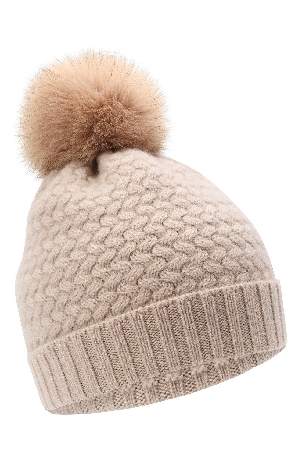 Кашемировая шапка GIORGETTI CASHMERE бежевого цвета по цене 16050 руб., арт. MB1825/8A, фото 1 Кашемировая шапка GIORGETTI CASHMERE, арт. MB1825/8A, фото 1