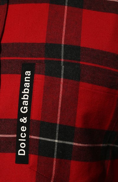 Хлопковая рубашка DOLCE & GABBANA, арт. G5JZ9T/FQ5LD, фото 5