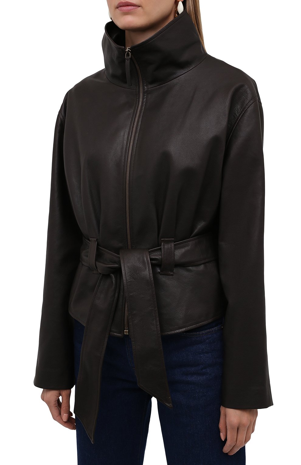 Кожаная куртка THE ROW, арт. 5665L210, фото 3