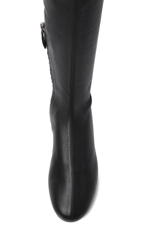 Кожаные ботфорты Co 0634STLP-BLA Чёрный  0634STLP-BLA Фото 6