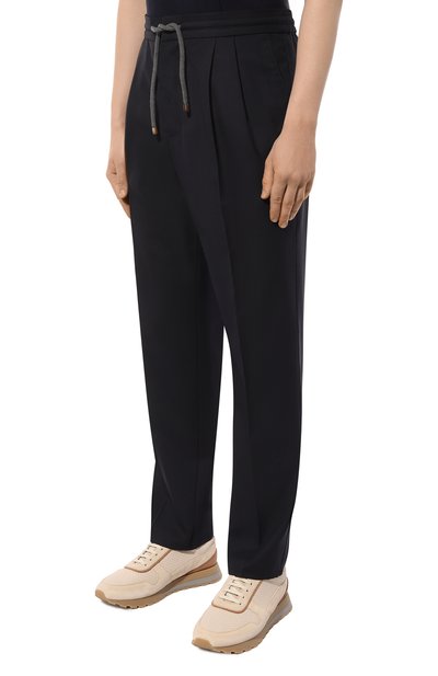 Шерстяные брюки BRUNELLO CUCINELLI, арт. MB407B2302, фото 3