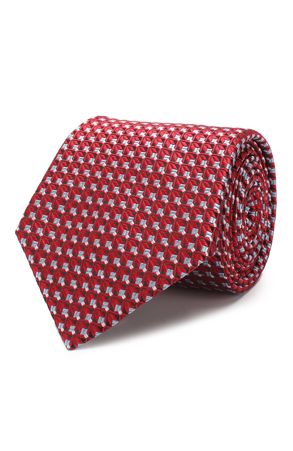Шелковый галстук LANVIN красного цвета по цене 8415 руб., арт. 2152/TIE, фото 1 Шелковый галстук LANVIN, арт. 2152/TIE, фото 1